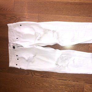 Aritzia ONETEASPOON White Boyfriend Jean